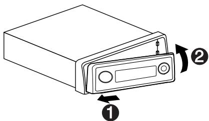 LG LAC-M0510R - Attaching the front panel - 1