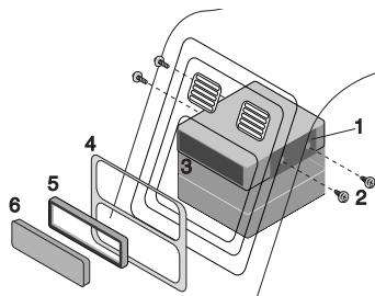 LG LAC-M8600R - Removing the existing receiver unit. - 1