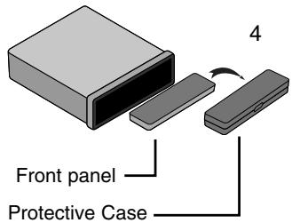 LG LAC-M8600R - Detachable front panel - 3