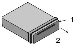 LG LAC4700R - Detaching the control panel - 1