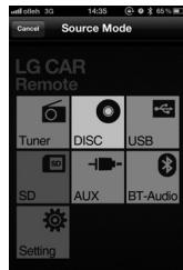 LG LCF820BO - Using "LG CAR Remote" application - 4