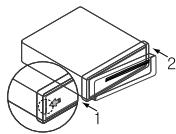 LG LCF820BO - About detachable control panel - 1