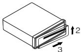 LG LCF820BO - Detaching the control panel - 2
