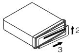 LG MAX220UB - Detaching the control panel - 2