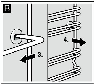 BOSCH HBA63B255F - Décrocher les supports - 2