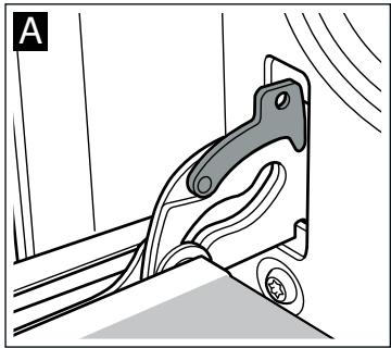 BOSCH HBA63B255F - Décrocher et accrocher la porte du four - 1