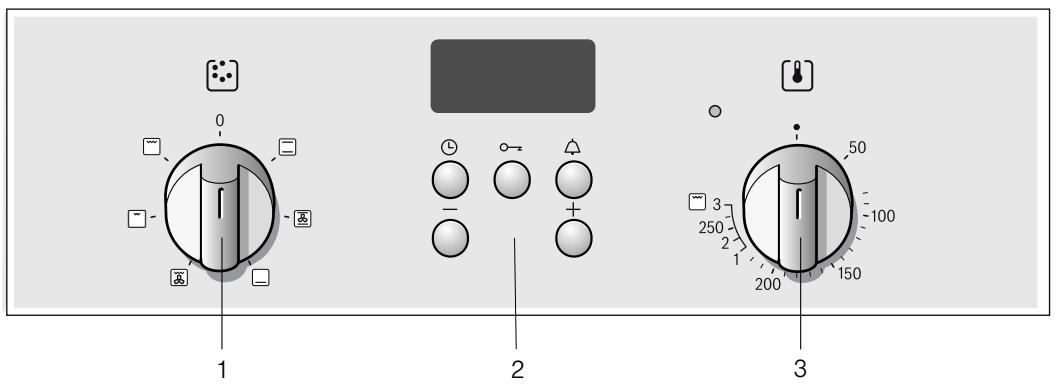BOSCH HBN231S2,  HBN231S4 - Control panel - 1
