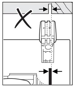 BOSCH PKS 66 A - Marcature del taglio (vedi figura G) (PKS 55 A/PKS 66 A/PKS 66 AF) - 1