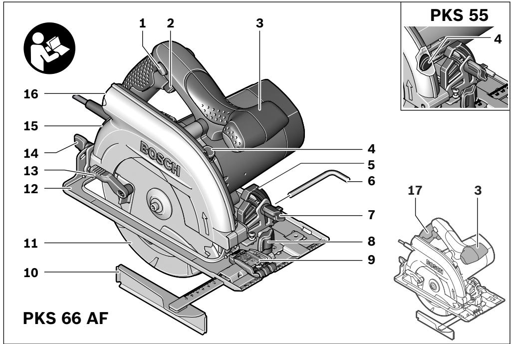 BOSCH PKS 66 A - 1