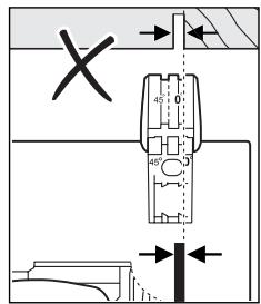 BOSCH PKS 66 AF - Marcas de posición (ver figura G) (PKS 55 A/PKS 66 A/PKS 66 AF) - 1