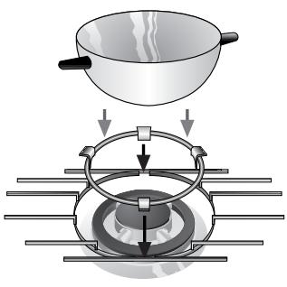 BOSCH PCD345DEU/09 - Grelha auxiliar: - 1