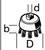 BOSCH GWS 8-125 - Sallitut hiomatyökalut - 3