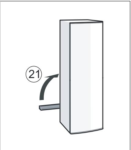 BOSCH GSN33VW30G - Aligning the appliance - 9