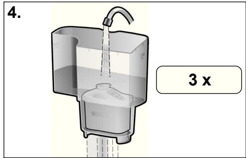 BOSCH TASSIMO TAS5542,  TASSIMO TAS5543 - BRITA MAXTRA vattenfiltersystem - 4