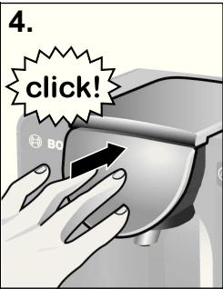 BOSCH TASSIMO TAS5542,  TASSIMO TAS5543 - First use of your TASSIMO machine - 8