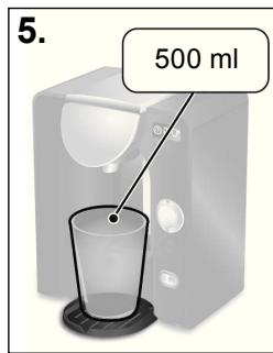 BOSCH TASSIMO TAS5542,  TASSIMO TAS5543 - Köra avkalkningsprogrammet - 3