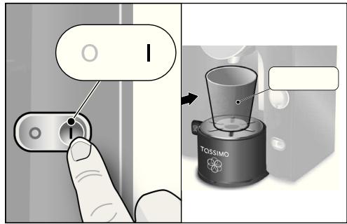 BOSCH TASSIMO TAS5542,  TASSIMO TAS5543 - Ihr TASSIMO Gerät in Betriebnehmen - 3