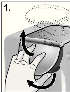 BOSCH TASSIMO TAS5542,  TASSIMO TAS5543 - Första användningen av TASSIMO-enheten - 5