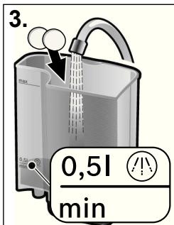 BOSCH TASSIMO TAS5542,  TASSIMO TAS5543 - Effectuer le programme de détartrage - 1