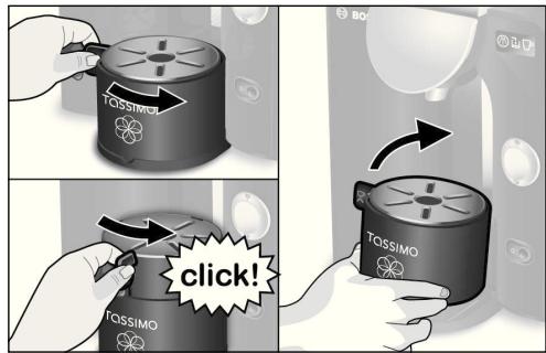 BOSCH TASSIMO TAS5542,  TASSIMO TAS5543 - Kopstørrese - 1