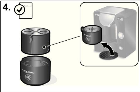 BOSCH TASSIMO TAS5542,  TASSIMO TAS5543 - iPeligro de descargas electricas! - 6
