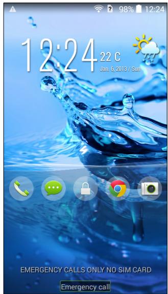 ACER Z520 - Waking your smartphone - 1