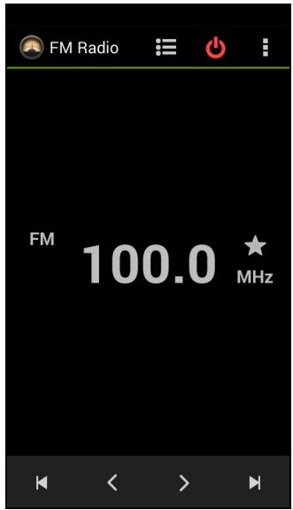 ACER Z520 - FM radio - 1