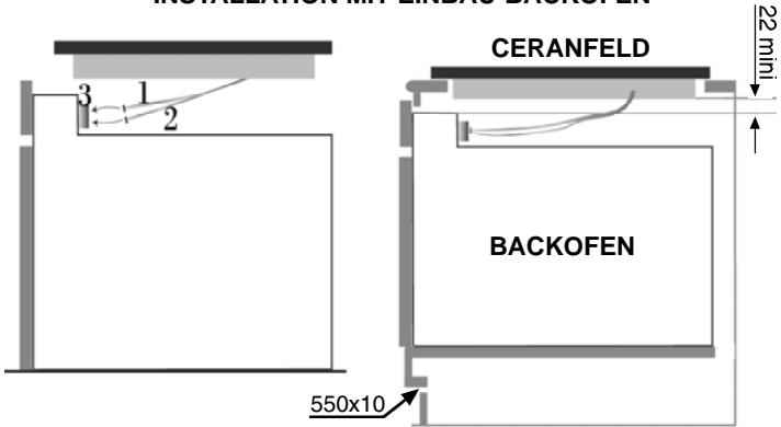 CANDY PVD 742/1 - CERANFELDER OHNE BEDIENELEMENTE "PVS" - 1