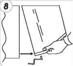 CANDY CFU 2400 - INVERSION DU SENS D'OUVERTURE - 9