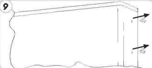 CANDY CFU 2400 - INVERSION DU SENS D'OUVERTURE - 11