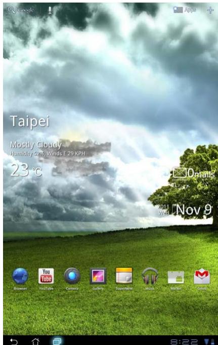 ASUS EEE PAD TRANSFORMER PRIME TF201 - Landscape view - 2
