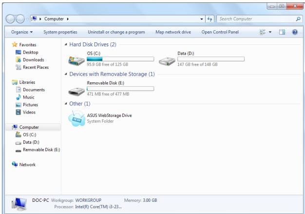 ASUS EEE PAD TRANSFORMER PRIME TF201 - ASUS Webstorage - 2
