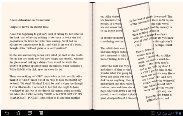 ASUS EEE PAD TRANSFORMER PRIME TF201 - Reading your e-books - 3