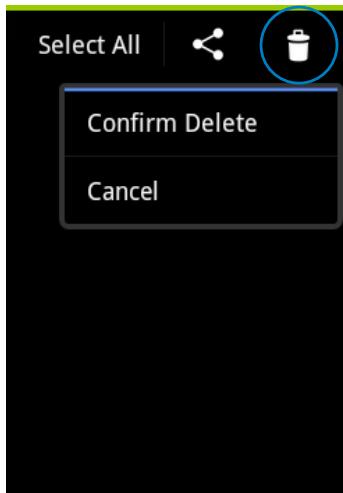 ASUS EEE PAD TRANSFORMER PRIME TF201 - Sharing, and deleting albums - 3
