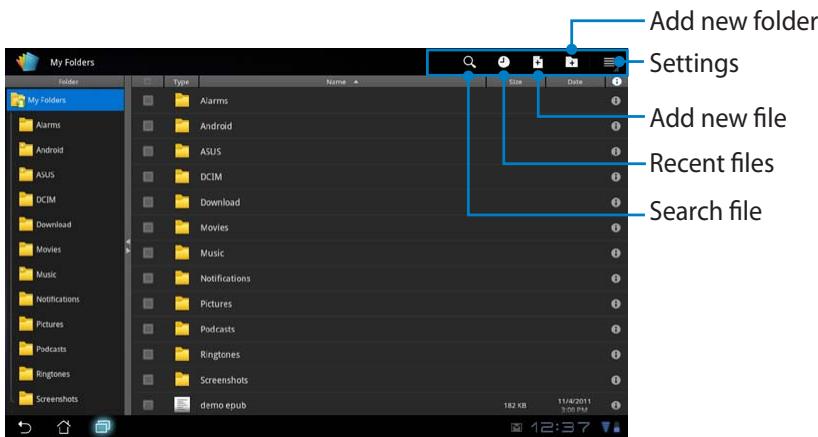 ASUS EEE PAD TRANSFORMER PRIME TF201 - Polaris® Office - 3