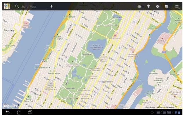ASUS EEE PAD TRANSFORMER PRIME TF201 - Google Maps - 1