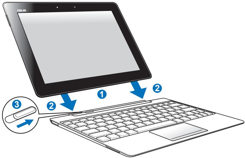 ASUS TF300T-1Q028A - Attacher le Transformer Pad - 1