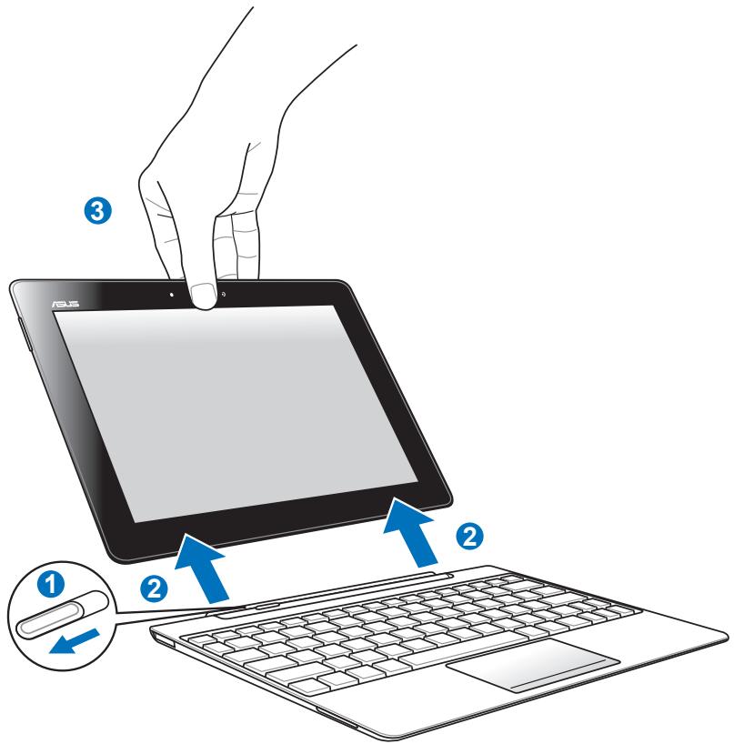 ASUS TF300T-1Q028A - Détacher le Transformer Pad - 1
