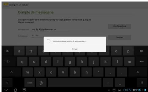 ASUS TF300T-1Q028A - Pour configurer un compte E-mail : - 2