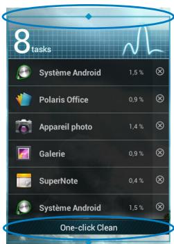 ASUS TF300T-1Q028A - Pour utiliser le gestionnaire des tâches : - 2