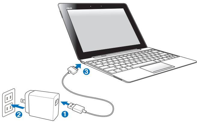 ASUS TF300T-1Q028A - Charger le Transformer Pad par le biais de la station d'accueil - 1