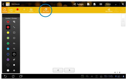 ASUS TF300T-1Q028A - Utiliser les cahiers de dessin de SuperNote - 1