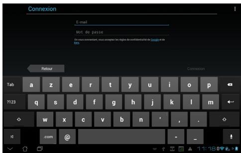 ASUS TF300T-1Q028A - Pour accéder au Play Store : - 2