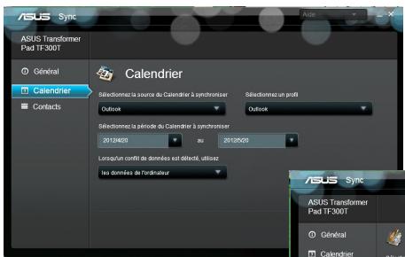 ASUS TF300T-1Q028A - Pour synchroniser le Transformer Pad avec votre ordinateur : - 3