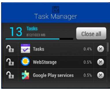ASUS ME102A-1A018A MEMOPAD, ME102A-1B016A - Task Manager - 2
