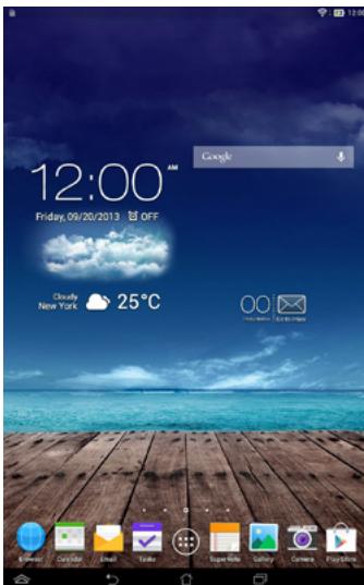 ASUS ME102A-1A018A MEMOPAD, ME102A-1B016A - Portrait view - 1