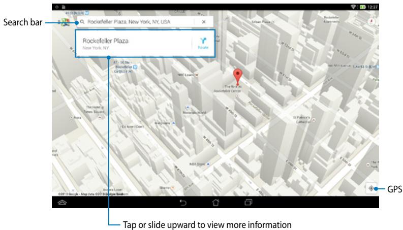 ASUS MEMO PAD 10 ME102A-1A018A - Using Google Maps - 1