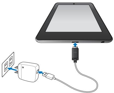 ASUS NEXUS7 -1A006A (2013),  NEXUS7-1A005A (2013) - Charge the battery - 1