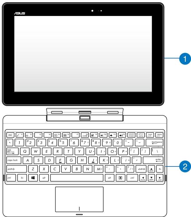 ASUS TRANSFORMER BOOK T100TA-DK002H,  TRANSFORMER BOOK T100TA-DK005H,  TRANSFORMER BOOK T100TA-DK003P,  TRANSFORMER BOOK T100TA-DK007P,  TRANSFORMER BOOK T100TA-DK007H - Chapter 1: Hardware Setup - 1