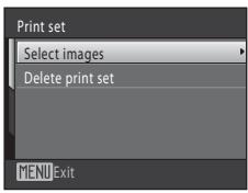 NIKON COOLPIX S1000PJ - Choose Select images and press the ⓄK button. - 1